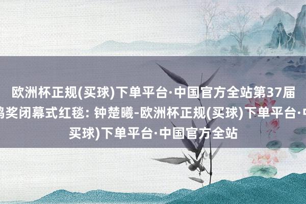 欧洲杯正规(买球)下单平台·中国官方全站第37届中国电影金鸡奖闭幕式红毯: 钟楚曦-欧洲杯正规(买球)下单平台·中国官方全站